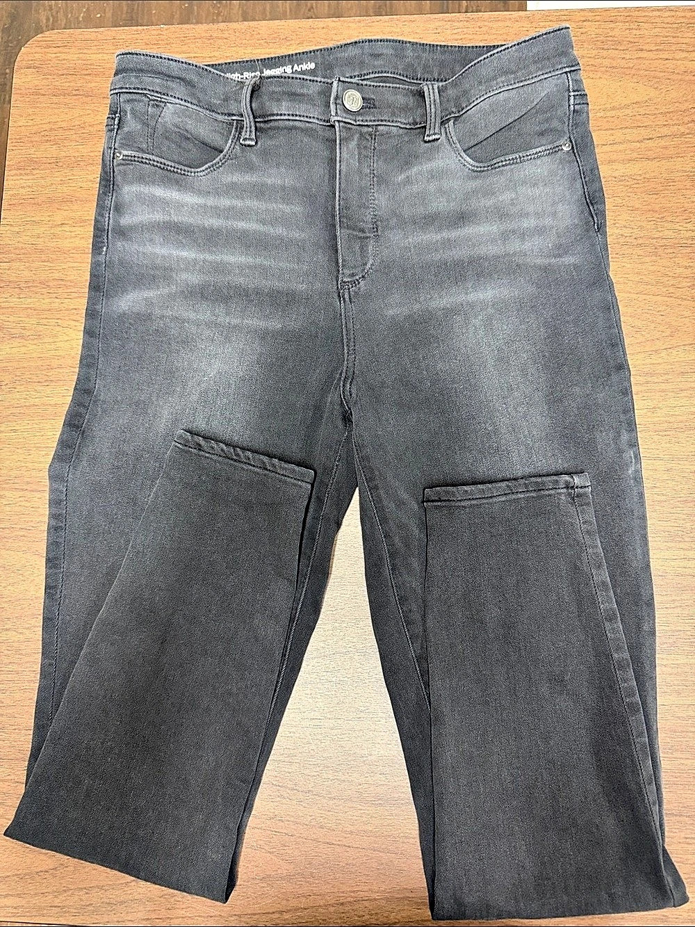 Talbots Flawless High-Rise Jegging Ankle Gray Waist 8